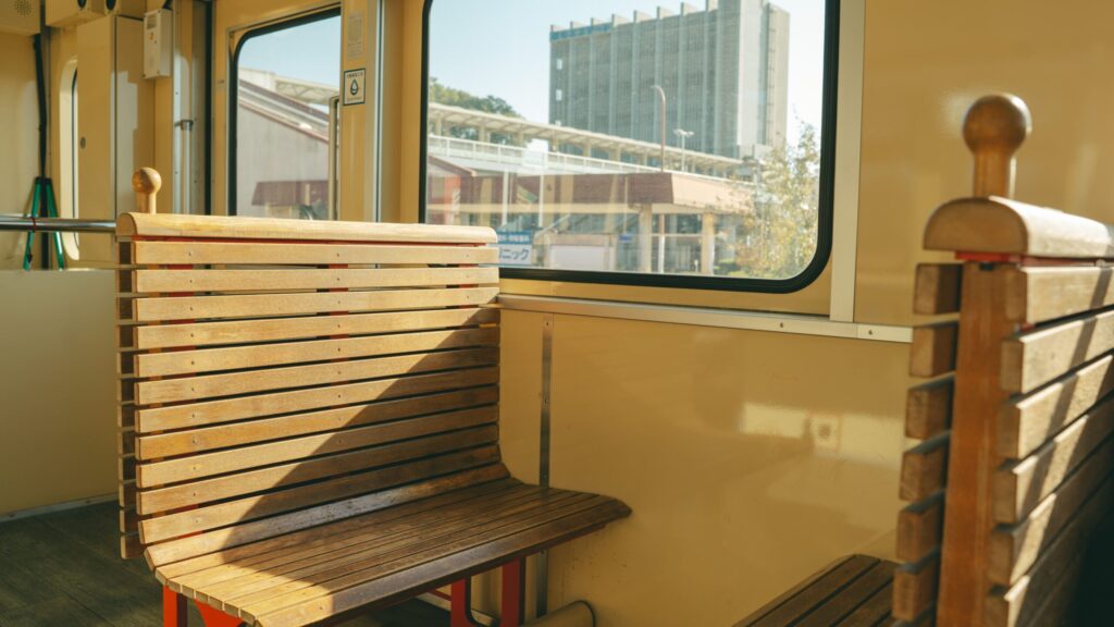 小湊鉄道車内